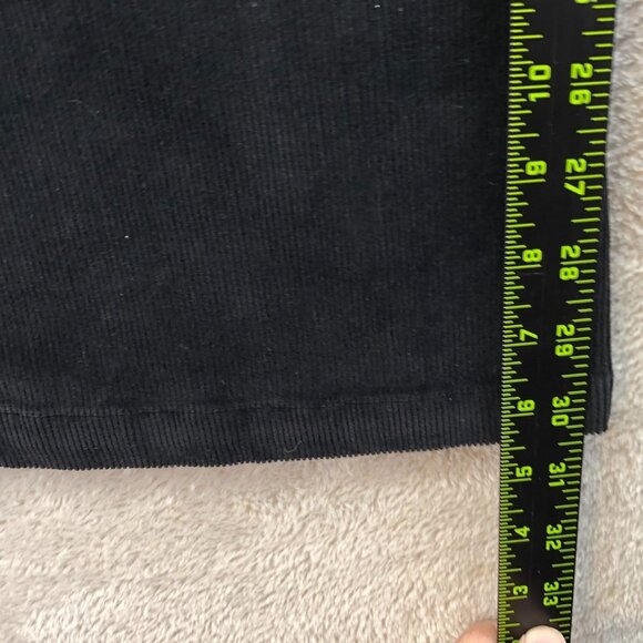 2 Steve & Barry's Classic Corduroy Womens Pants Size 10R Lot Of Two Black Flare - Picture 5 of 16